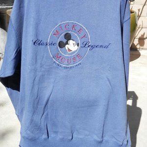 MICKEY MOUSE CLASSIC LEGEND LIGHT BLUE SWEATER